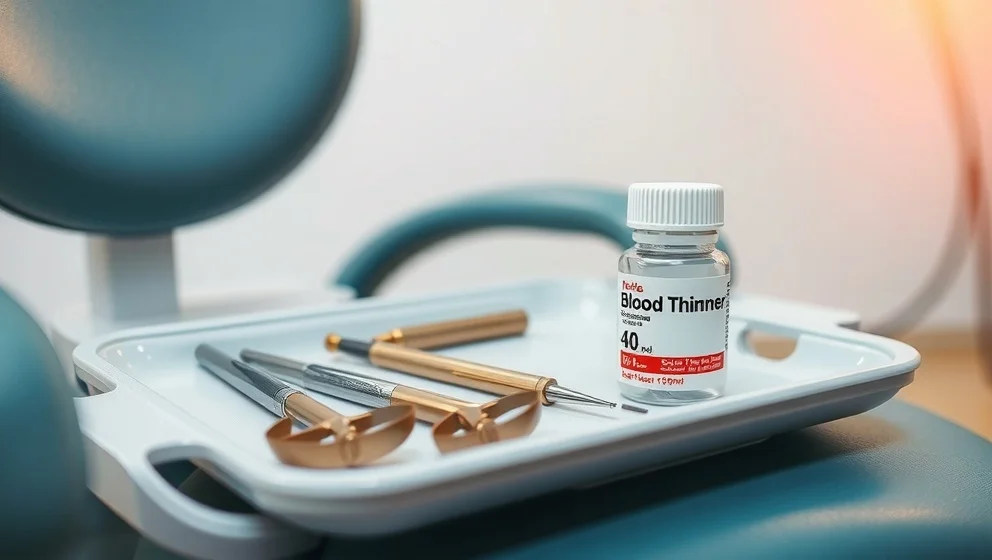 Dra ut tand när man äter blodförtunnande