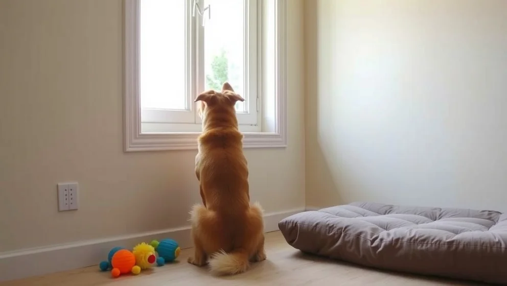 Hur länge får en hund vara ensam hemma