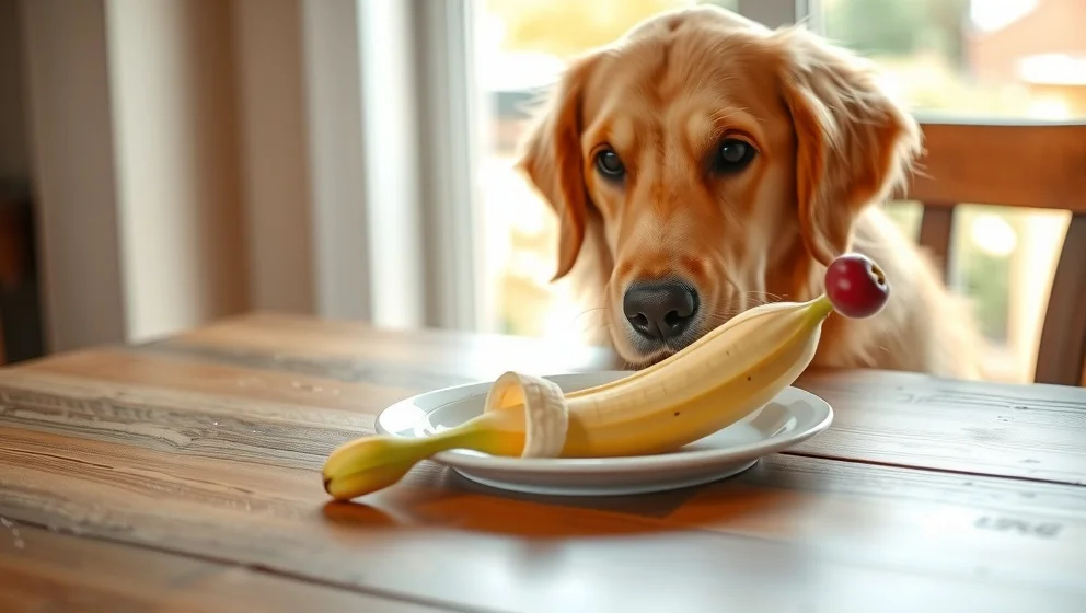 Kan hundar äta banan