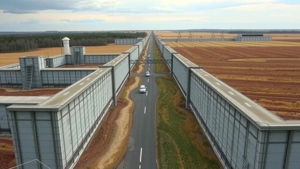 Var gick gränsen mellan Öst och Västtyskland